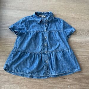 Madewell Denim Top